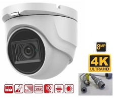 8MP 4K ANALOG TURBO HD CAMERA EXIR 4-in-1 2.8 mm Lens DOME BNC