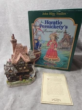 David Winter Cottages 1993 Horatio Pernickety's Amorous Intent With Box