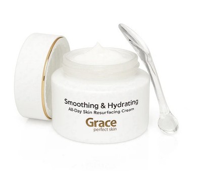 Grace Perfect Skin Smoothing Hydrating All Day Skin Resurfacing Cream 2oz Sealed