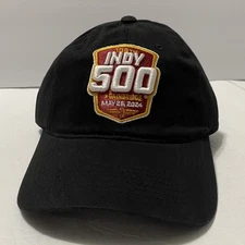 Indy 500 Hat 2024 Gainbridge Adjustable Strap 108th Running 3D Logo Indianapolis