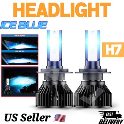 H7 LED Headlight Kit Low Beam Bulbs  8000K Blue For Mercedes-Benz B250 2013-2019
