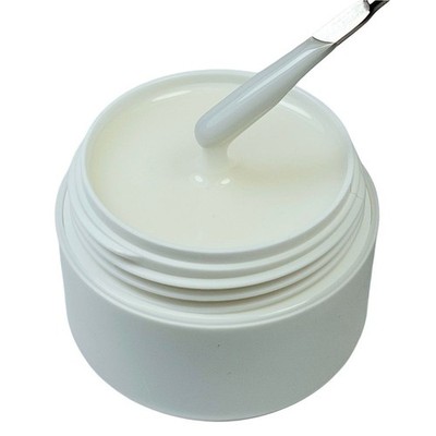 UV Camouflage Gel Milky White 5ml UV LED Aufbaugel milchig weiss Cremig Covergel