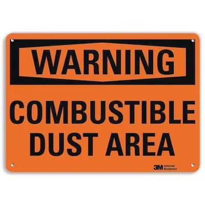 Lyle U6-1043-Ra_10X7 Warning Sign, 7 In H, 10 In W, Vertical Rectangle,