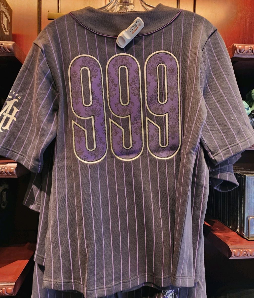 ☆US Disney Parks☆Haunted Mansion 999 ベースボールシャツ Disney Parks The Haunted Mansion 999 Baseball Jersey Sz
