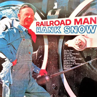 Hank Snow Railroad Man NEAR MINT RCA Vinyl LP