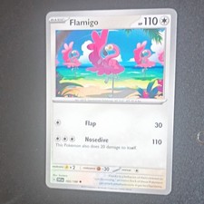 Pokemon TCG Flamigo 2-Card Lot Scarlet & Violet English 165/198 185/197