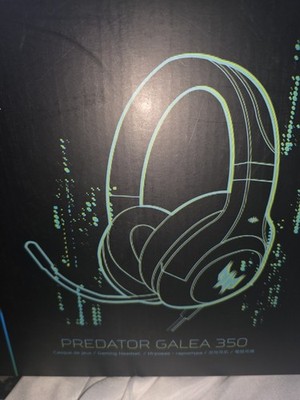 Acer Predator Galea 350 Gaming Headset   7.1 Surround Sound   Wired   Brand New