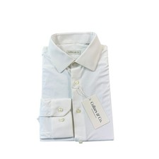 Collars  Co. Solid White Performance Men  s L/S Button Front Size Medium NWT