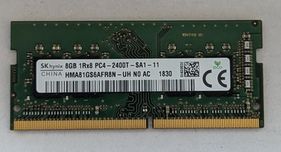 Sk hynix DDR4 1 x 8GB Notebook S0 Dimm 1Rx8 PC4 - 2400T - SA1 - 11