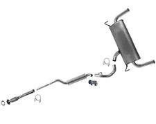 Made in USA Exhaust Resonator Pipes Muffler for Ford Escape 13-2016 1.6 2.0 2.5L