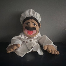 Melissa & Doug Chef Puppet Al Dente Rare SML Chef Pee Pee Style Used