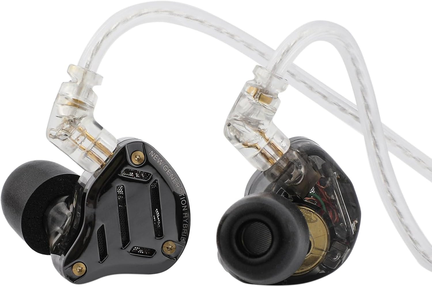 KZ ZS10 PRO 2 in Ear Monitor IEM, 1DD+4BA Hybrid Driver, Ideal Valentine Gift fo