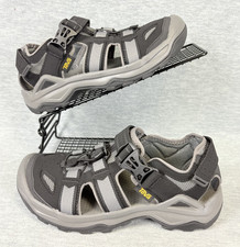 TEVA Omnium 2 Sandalia de Agua para Hombres 7.5 Negra Punta Cerrada Exterior Senderismo Navegación Nueva
