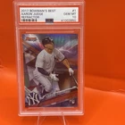 AARON JUDGE ROOKIE 2017 BOWMAN'S BEST REFRACTOR #1 GEM MINT PSA 10 YANKEES (RC)