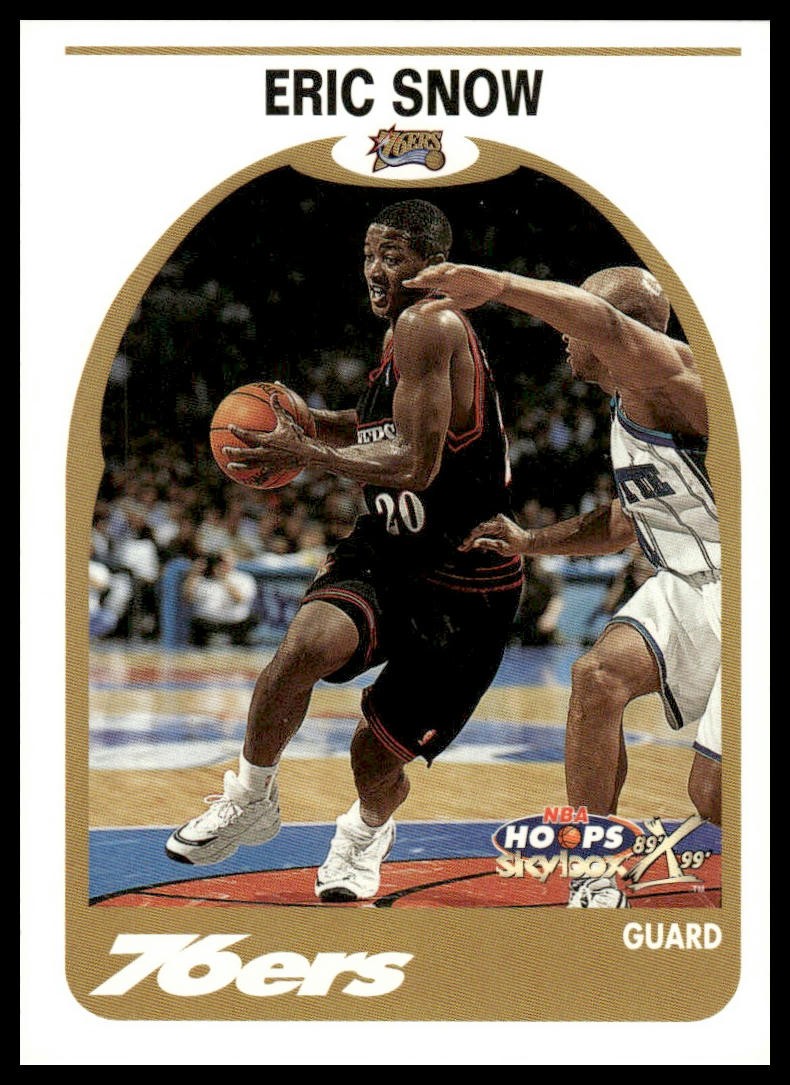 Eric Snow 1999-00 Hoops Decade #8 Philadelphia 76ers