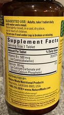 Nature Made B12 500mcg  200 Tablets  EXP 1/27  SEALED
