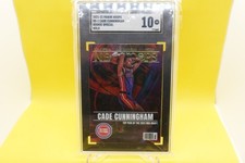 2021-22 Panini Hoops Rookie Special Cade Cunningham #RS-1 Holo SGC 10