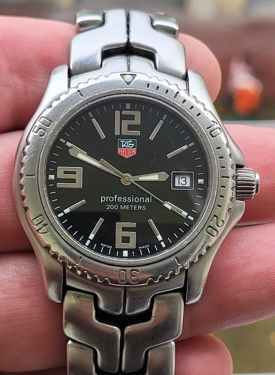 TAG Heuer Link Quartz Professional WT1110.Black Quartz Men's 42mm