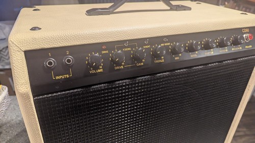 European 230 Volt At 50 Hertz Dean Markley CD 60 Reissue 60 Watt Tube Combo Amp - Bild 11 von 12