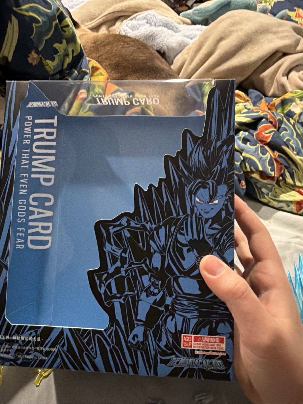 🇺🇸 Demoniacal Fit Vegito SHF Dragon Ball Trump Card Power That Even Gods Fear thumbnail 4