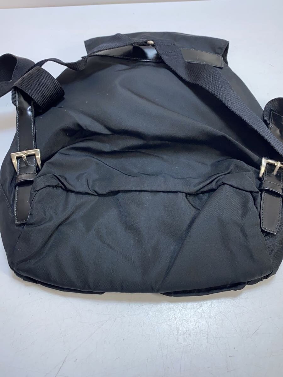 PRADA Backpack Nylon BLK Plain - image 4