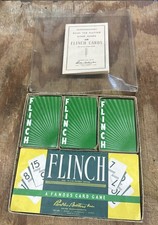 1951 Flinch Vintage Classic Card Game Parker Brothers