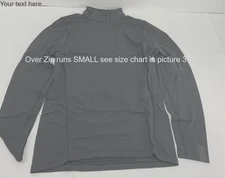 Ten Thousand Over - Quarter Zip Sweater Men's Long Sleeves Black TTKT010V2