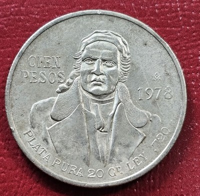 1978 Mexico Silver 100 Pesos | eBay