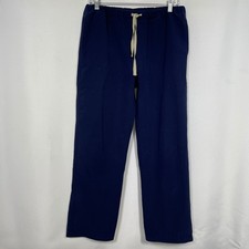 FIGS Technical Collection Navy Blue Drawstring Medical Scrub Pants Women's SMALL