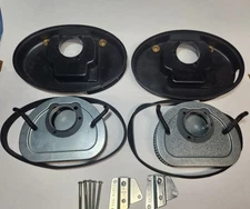 Harley Davidson Electra Glide Softail Dyna Air Cleaner Filter Backplate & Cover