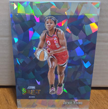 Panini 2025 Select WNBA Score Select Throwback Jackie Young Aces #1