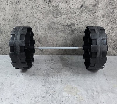 Our Generation Replacement Part for 18'' Doll Pink Jeep -- 2 Wheels/Tires on Axle
