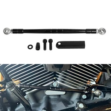 Black CNC Gear Shift Linkage Rod For Harley Electra Road Glide Heritage Softail