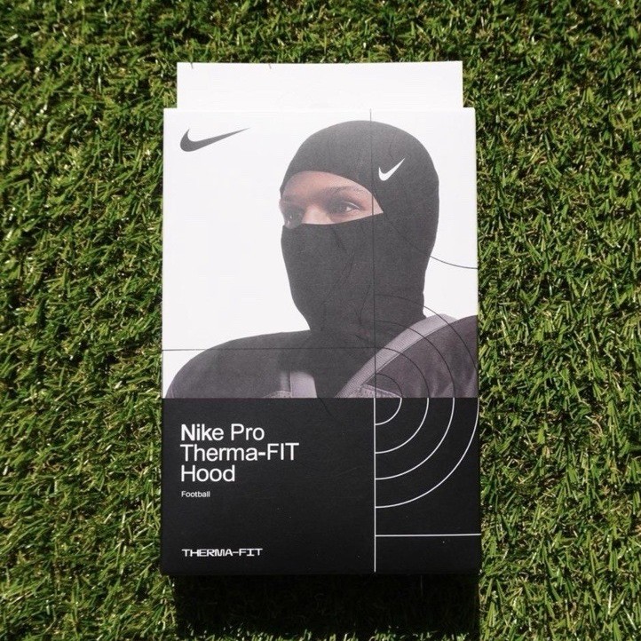 Nike Pro Therma-FIT Hood Black Balaclava Football Thermal Breathable Unisex