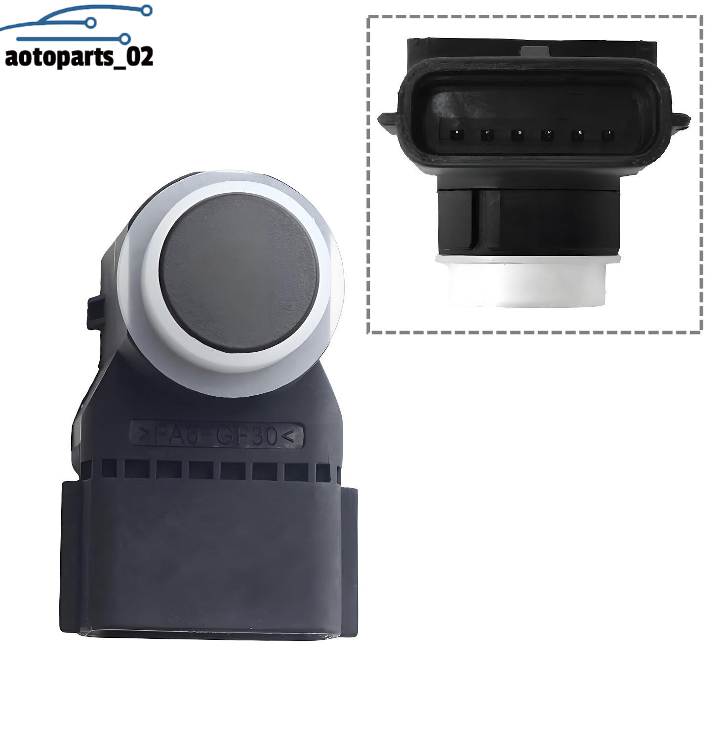McLaren Artura 2017 Parking sensors 4 pcs Black P/N 14M1156CP