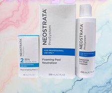 NeoStrata 35 Rejuvenating peel 30ml  Neutralizing 200ml  prepeel 200ml ibea