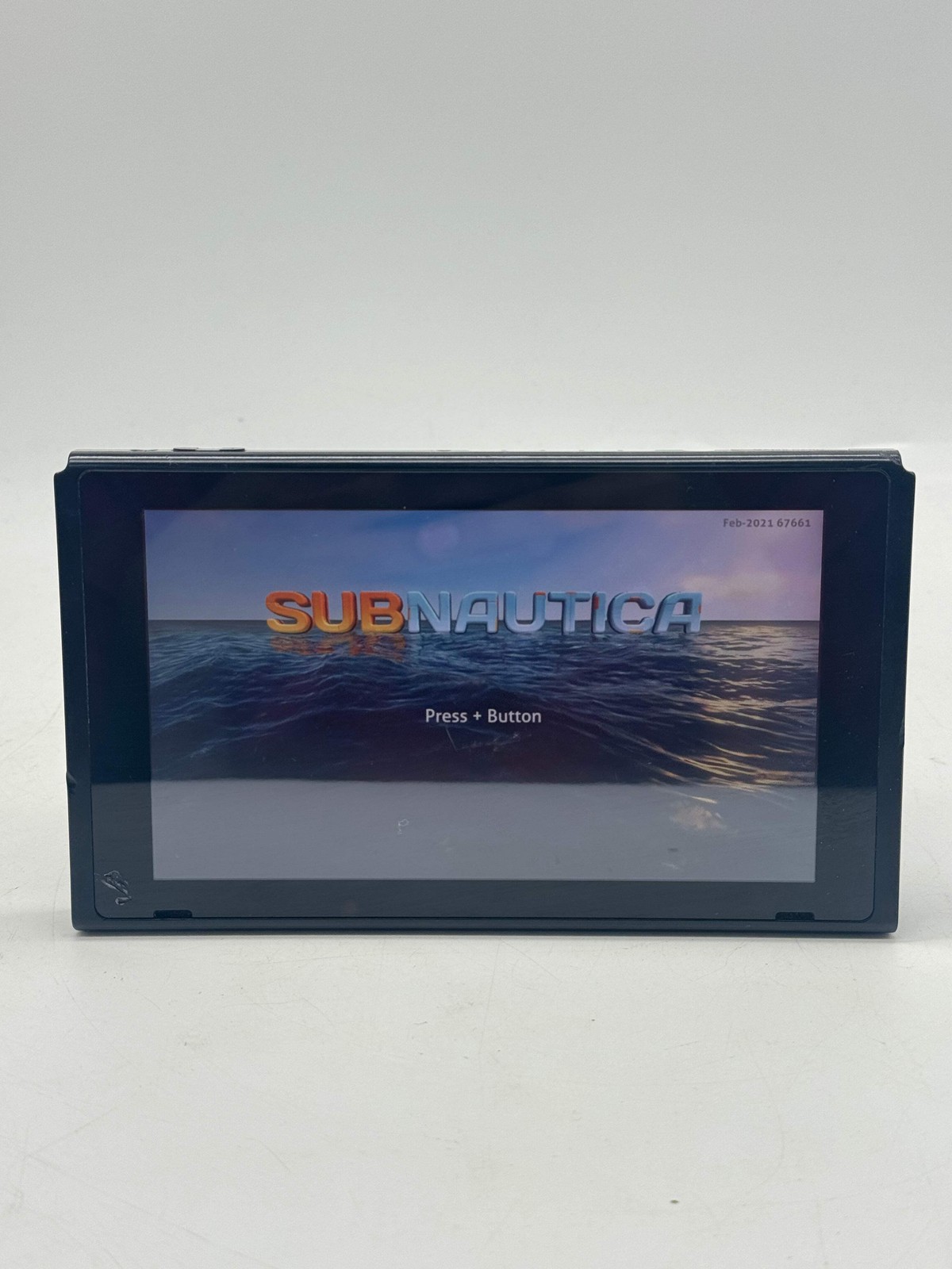 Nintendo Switch HAC-001 Black Handheld Console Only SD Card Read Fault Used #1