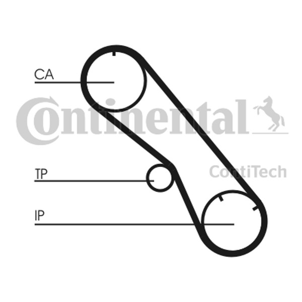 Zahnriemen Continental Ctam CT1153 FüR Toyota 100 Land Cruiser 80 HDJ100_ HDJ100-image