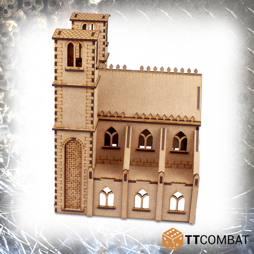 SFG134 TTCombat - Sci-Fi-Gothic - CONVENT ABBEY - (WH40k, Terrain) - Picture 4 of 5