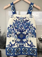 Dolce & Gabbana Little Girls Floral Cotton Dress New $1400 Authentic