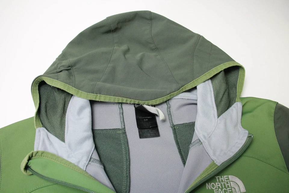 The North Face Flight Series Jacket Men S Green Logo Zipper Windproof - Image 4 of 4