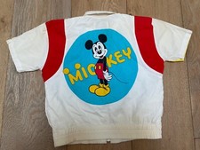 Vintage Mickey Mouse Disney Kids Jacket. 1980 Disney world Baby Zip Jacket Retro