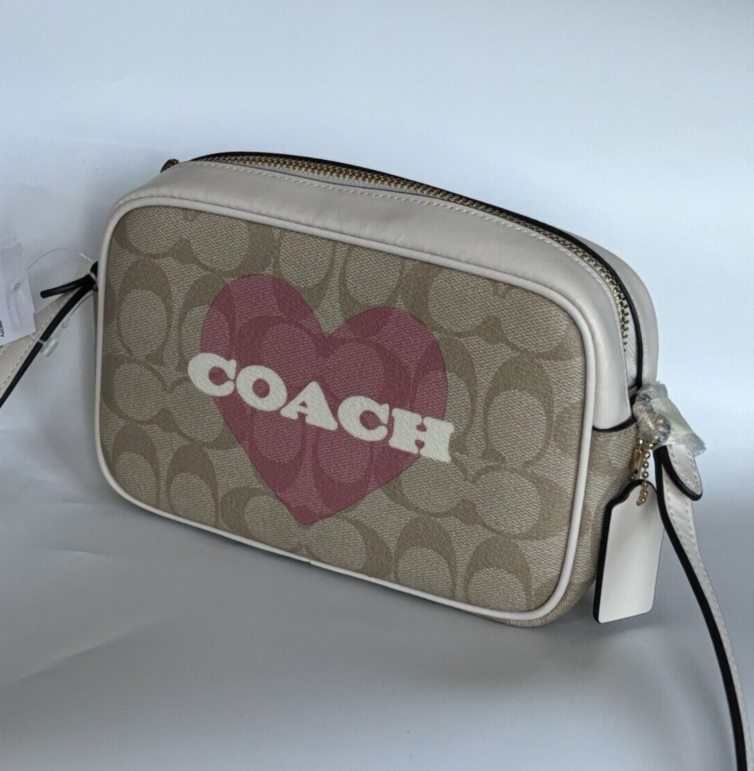 限定★Coach★Mini Jamie Camera Bag CO939 ハート柄 限定☆Coach☆Mini Jamie Camera Bag CO939 ハート柄 (Coach