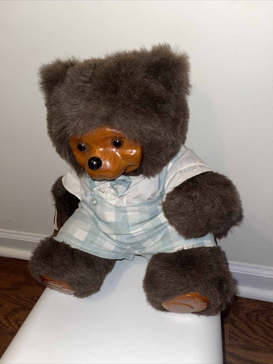 Robert Raikes Bears Timmy Original Bear Wood Face #17009 Limited