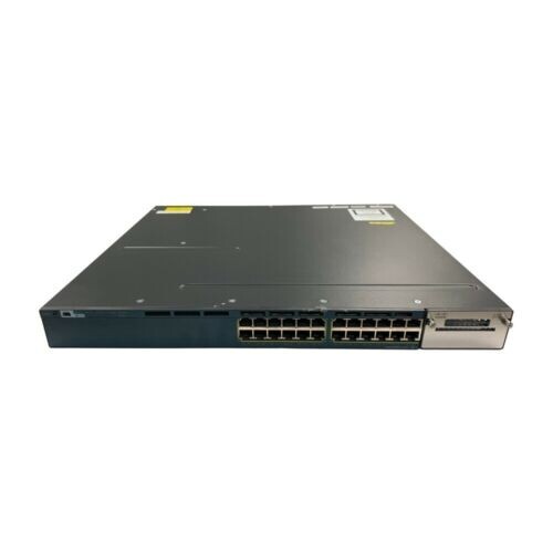 Cisco Catalyst (WS-C3560X-24P-S) 24-Ports-Ports Rack-Mountable Switch Managed - Picture 1 of 4