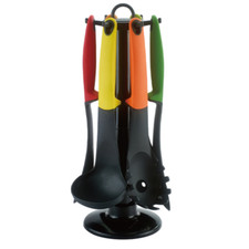 Kochbesteck Küchenhelfer Set 7-teilig, Bunt