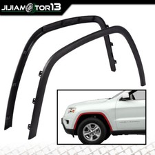 Front Bolt-on Fender Flares Smooth Black Fit For 2011-16 Jeep Grand Cherokee Front Bolt-on Fender Flares Smooth Black Fit For 2011-16 Jeep Grand Cherokee