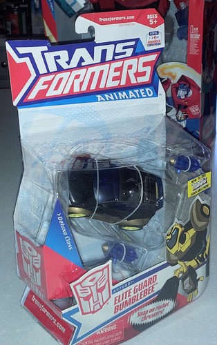 Transformers Animated Elite Guard BUMBLEBEE New Mosc Deluxe Figure - Picture 2 of 3