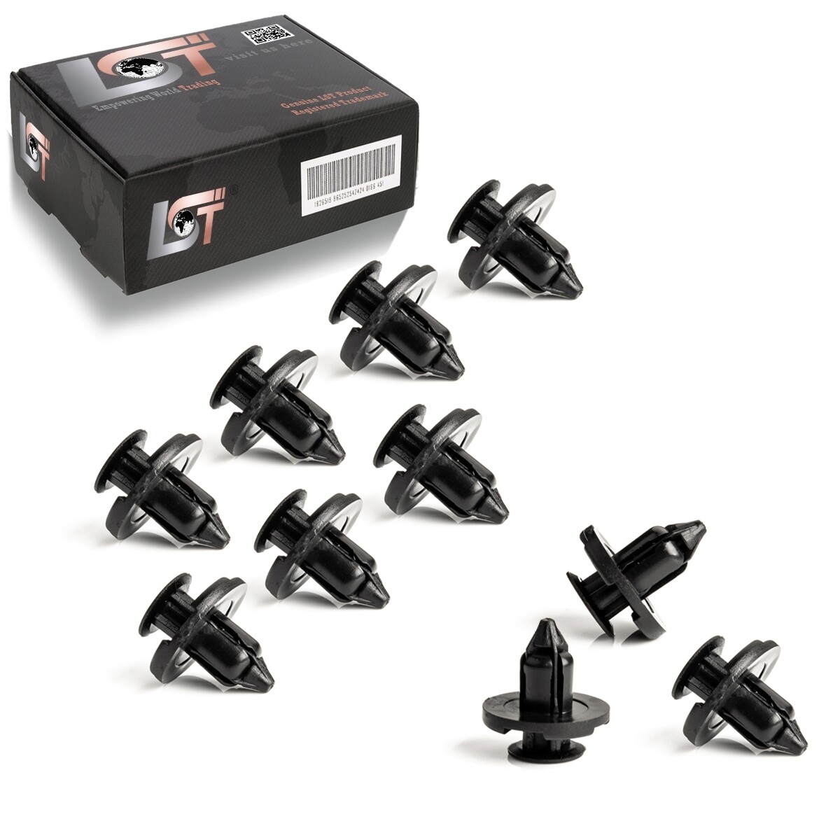 10x Bumper Fastening Clip for NISSAN for TOYOTA for MITSUBISHI