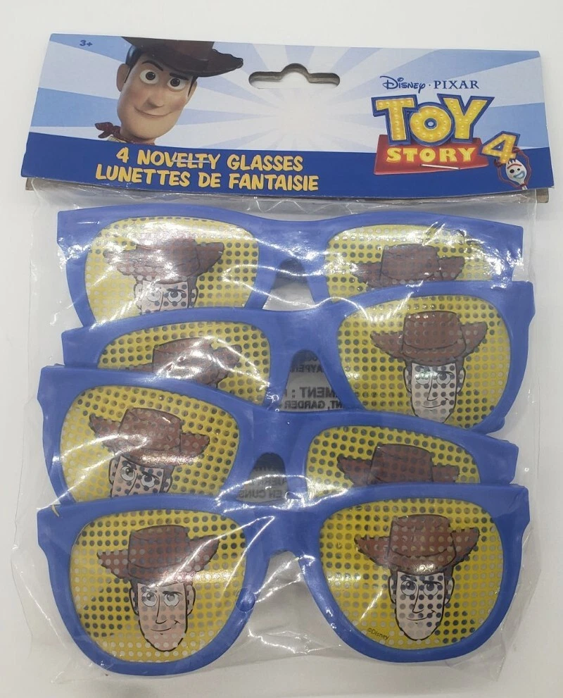 Unique Industries Toy Story 4 Party Supplies Pin Dot Glasses 4PK